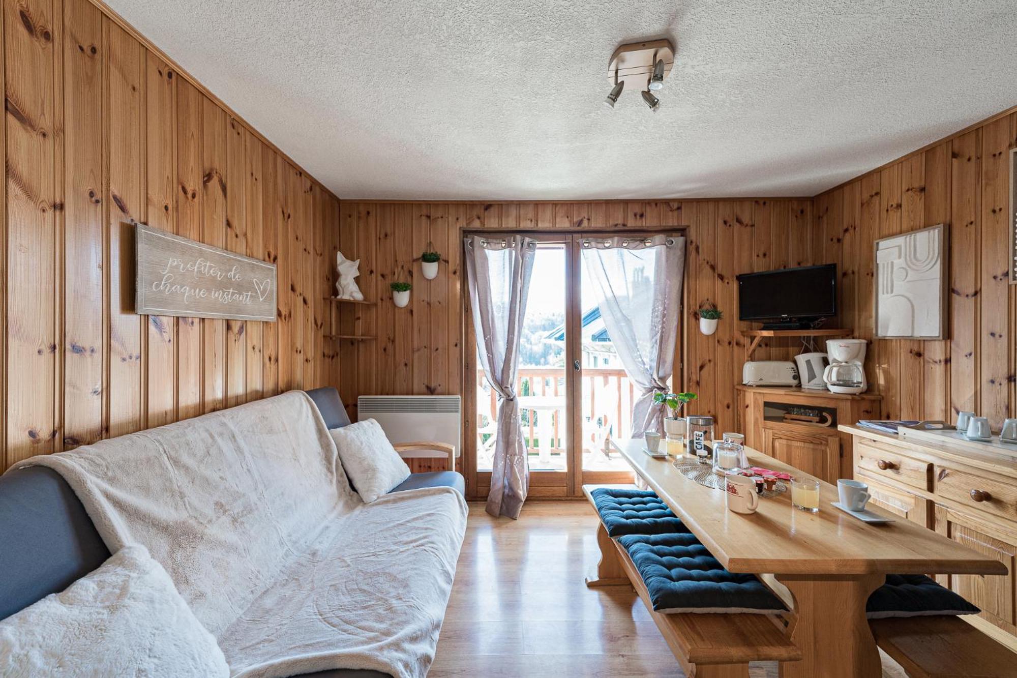 Ski Ou Thermes? Un Appt Cabine Avec Vue Magnifique Saint-Gervais-les-Bains Dış mekan fotoğraf