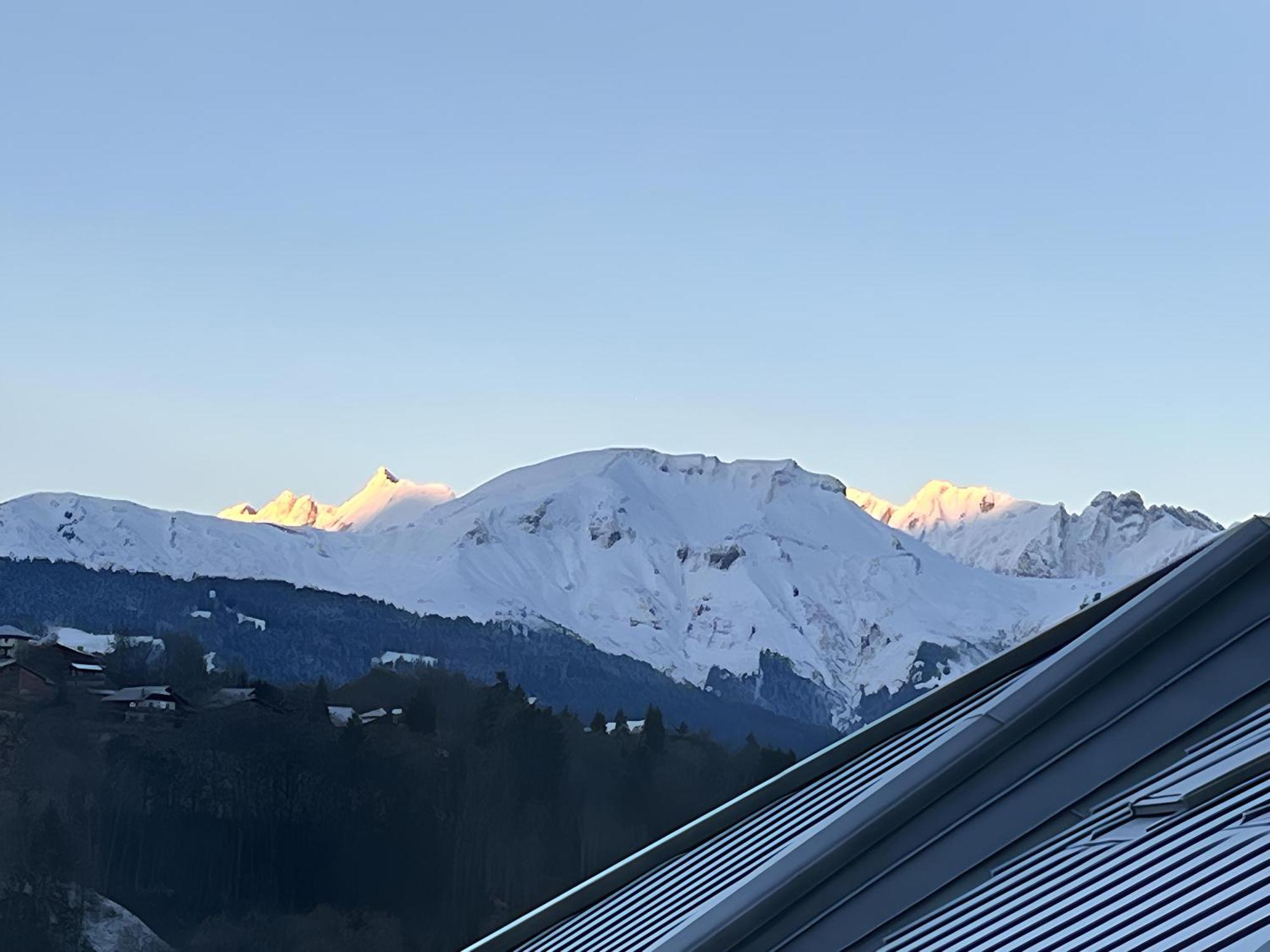 Ski Ou Thermes? Un Appt Cabine Avec Vue Magnifique Saint-Gervais-les-Bains Dış mekan fotoğraf